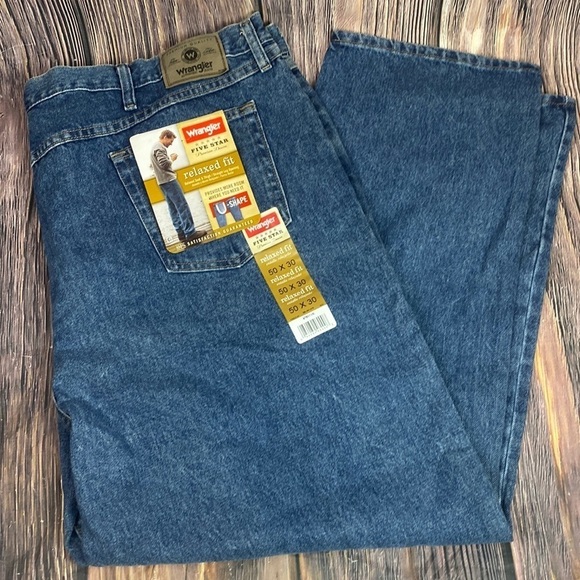 Wrangler Other - NWT Wrangler Relaxed Fit Jeans 50X30